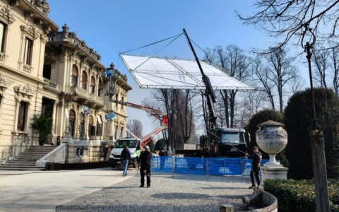 A Villa Mazzotti uno spot mondiale a stelle e strisce? Vip e calciatori (ma bocche cucite) a Chiari