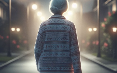 Anziana in ciabatte e pigiama girovaga per la strada di notte: i carabinieri la riaccompagnano a casa