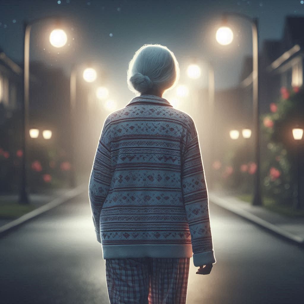 Anziana in ciabatte e pigiama girovaga per la strada di notte: i carabinieri la riaccompagnano a casa