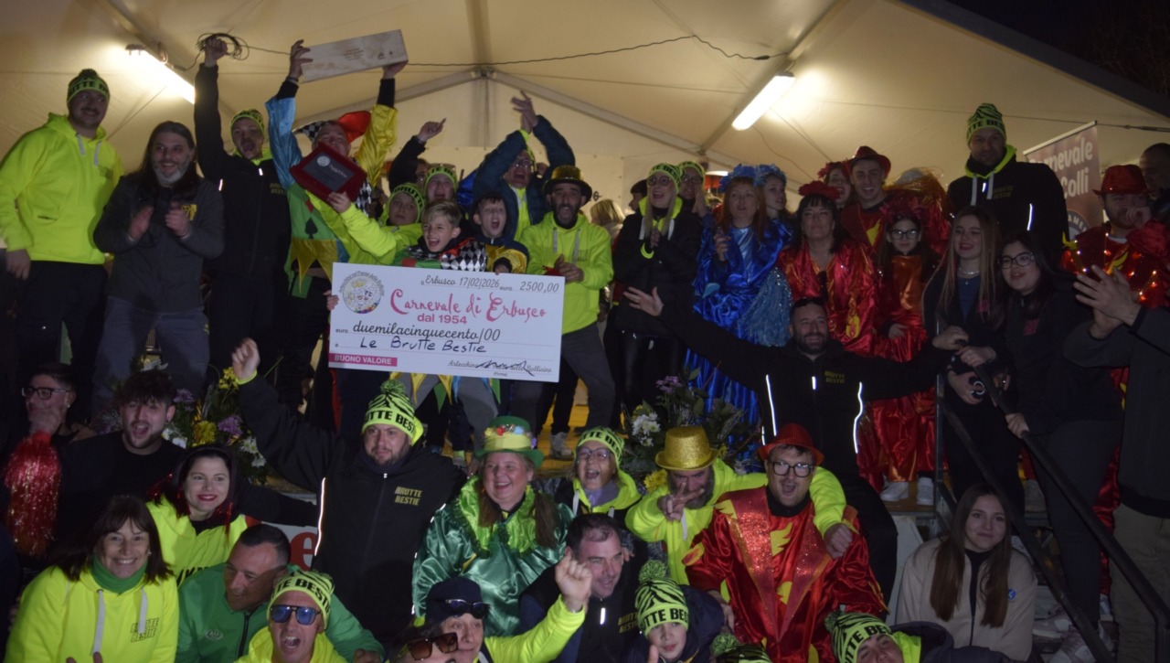 Il Carnevale di Erbusco vola… sulle ali della felicità