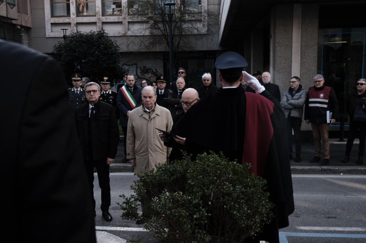 Domenico Prosperi: la cerimonia solenne e il ricordo della Polizia di Stato di Brescia