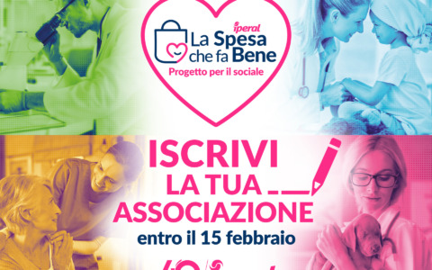 350.000 euro agli enti del Terzo Settore: parte l’iniziativa “La Spesa che fa bene – Iperal per il Sociale”