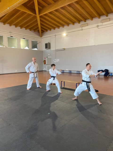 Garda Karate Team: Daniele Montanari e Rolando Gaido incontrano gli allievi del parakarate