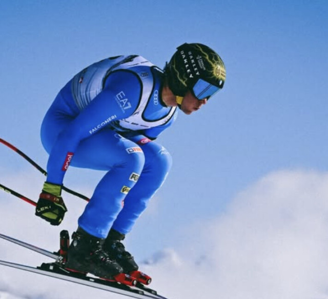 Giovanni Franzoni è terzo nel secondo allenamento sulla Stelvio di Bormio