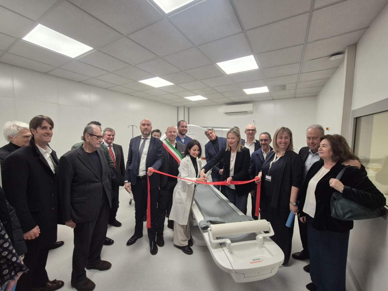 Gussago, inaugurata la nuova Tac alla Fondazione Richiedei