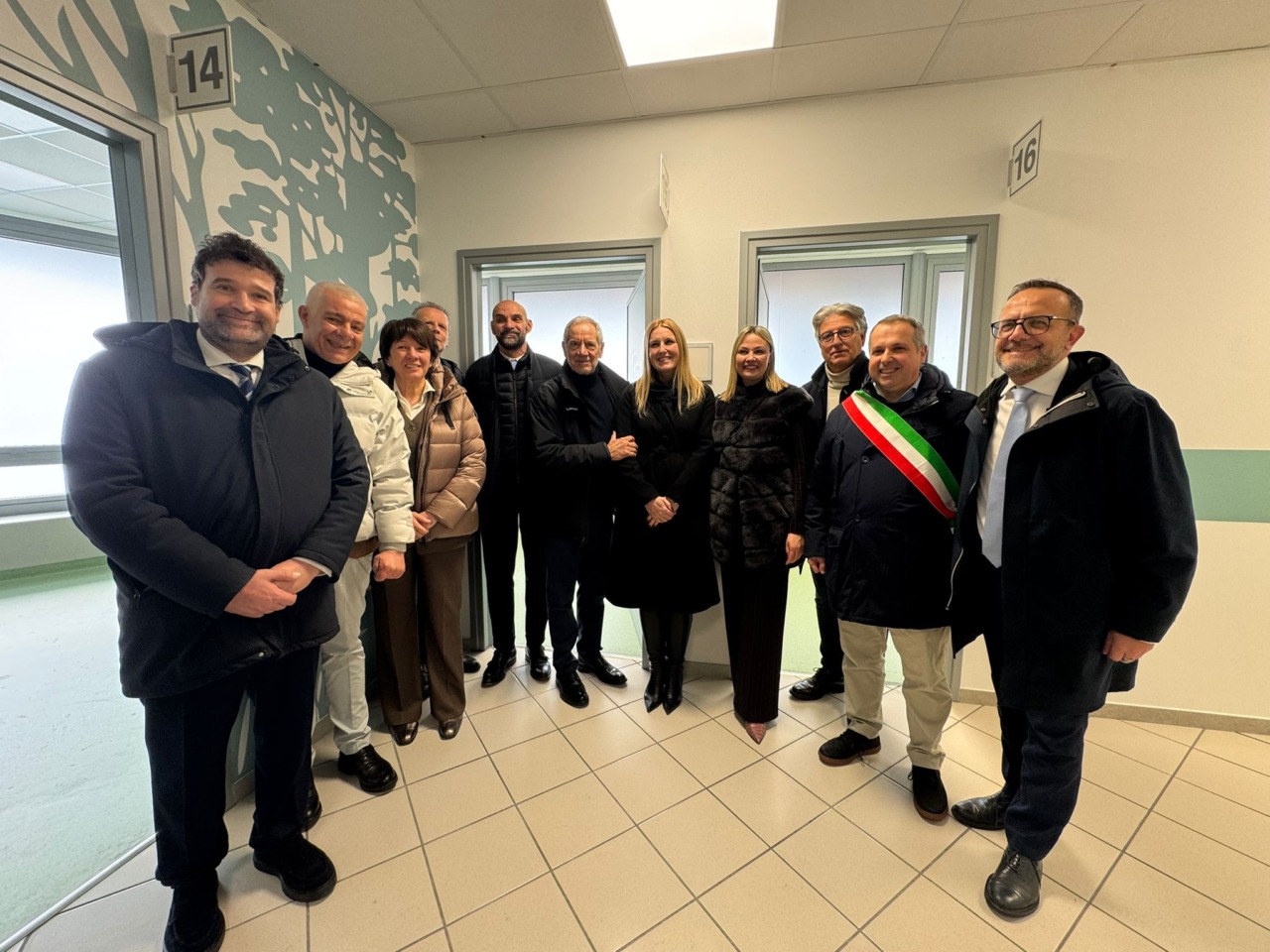 Neuropsichiatria Infantile e dell’Adolescenza di Chiari: Bertolaso visita la nuova sede