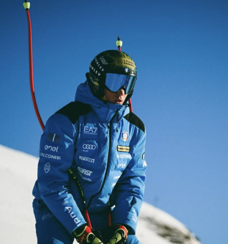 Olimpiadi: Giovanni Franzoni conquista il secondo posto nella prima discesa libera cronometrata