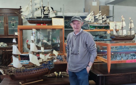 Comunità in lacrime per Giulio Olini, conosciuto per le “sue navi”