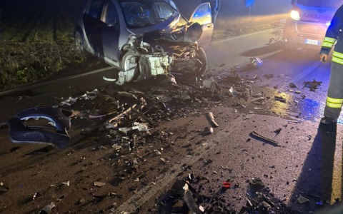 Incidente a Urago d’Oglio: due le auto coinvolte