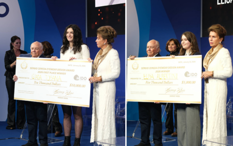 Due studentesse bresciane trionfano al Sergio Cereda Eyewear Design Award