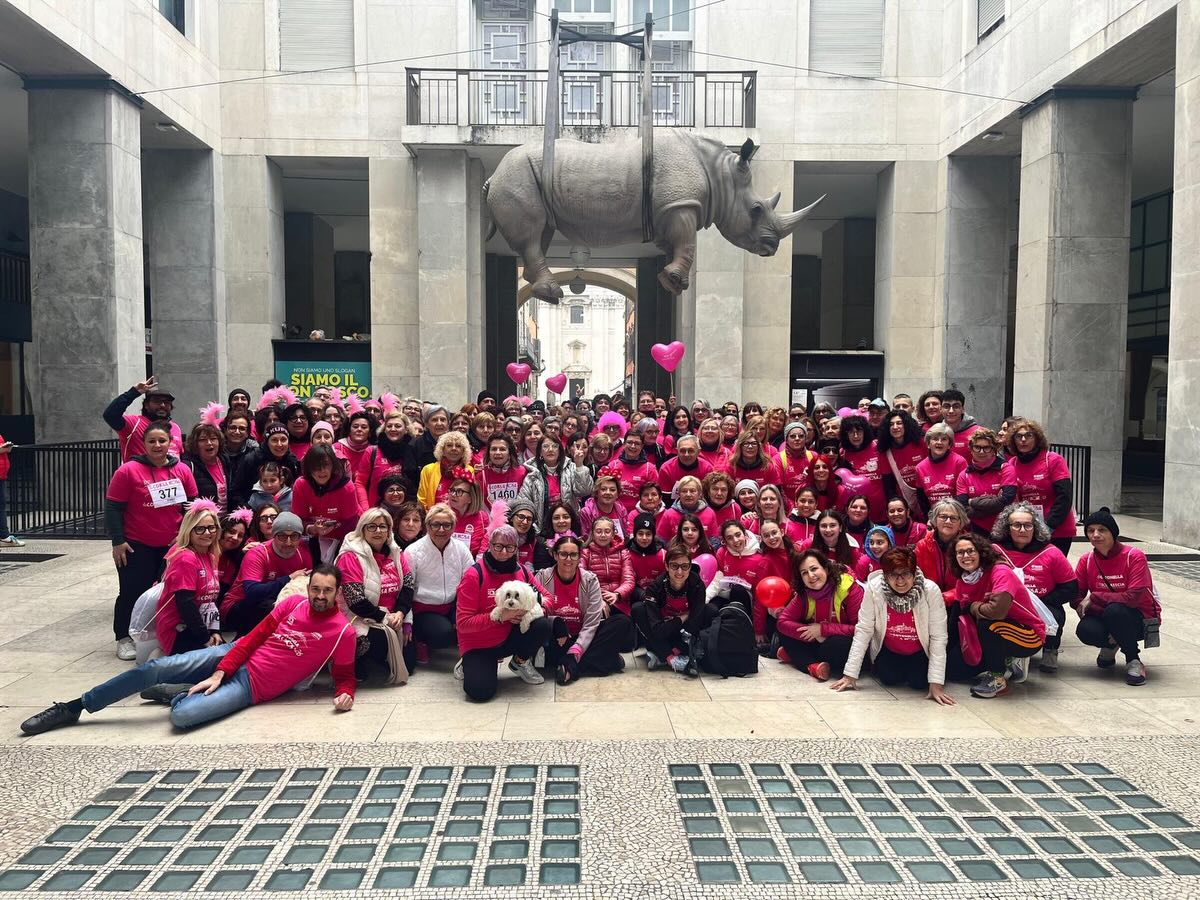 Borgosatollo tinge Brescia di Rosa