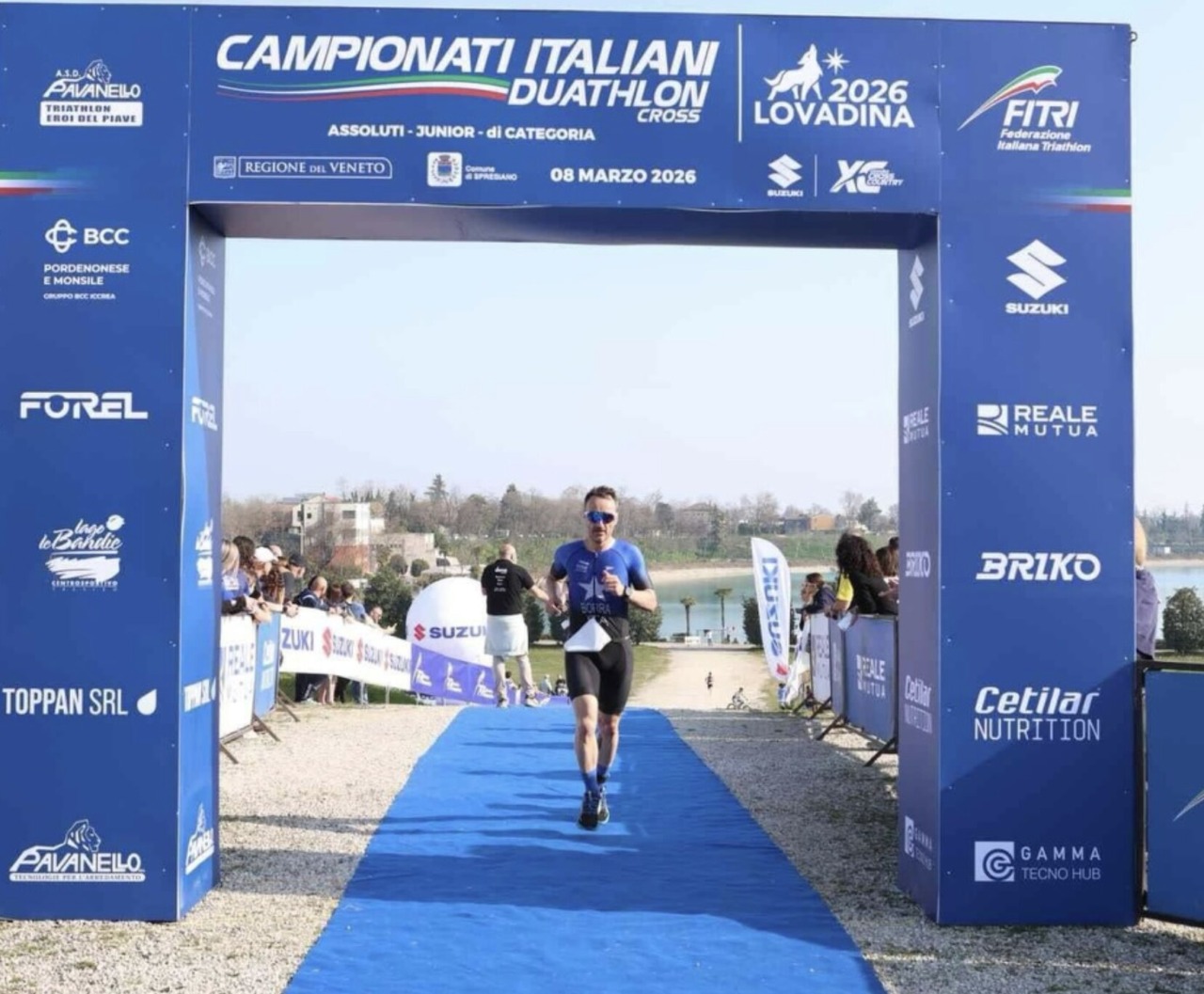 Canottieri Garda Salò: Mattia Borra Campione Italiano M2 di Duathlon Cross