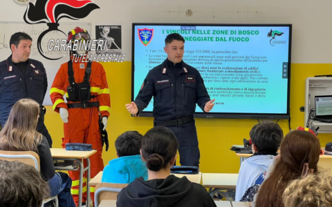 Casto: i carabinieri forestali incontrano gli studenti della secondaria di secondo grado