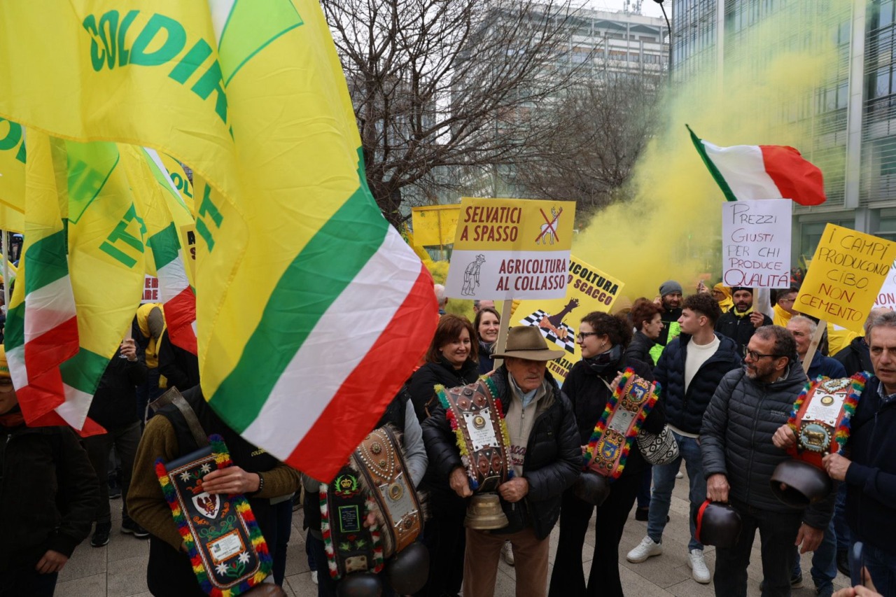 Coldiretti: oltre 600 bresciani sotto il Pirellone per Sos campi in scacco