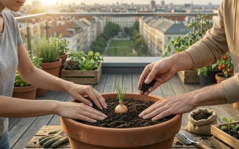 Coltiviamo – Vivere Sostenibile: orto in contenitore e cipolle, il segreto è tutto nel terriccio