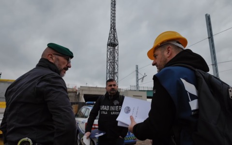 Controlli antimafia al cantiere Tav di Lonato del Garda