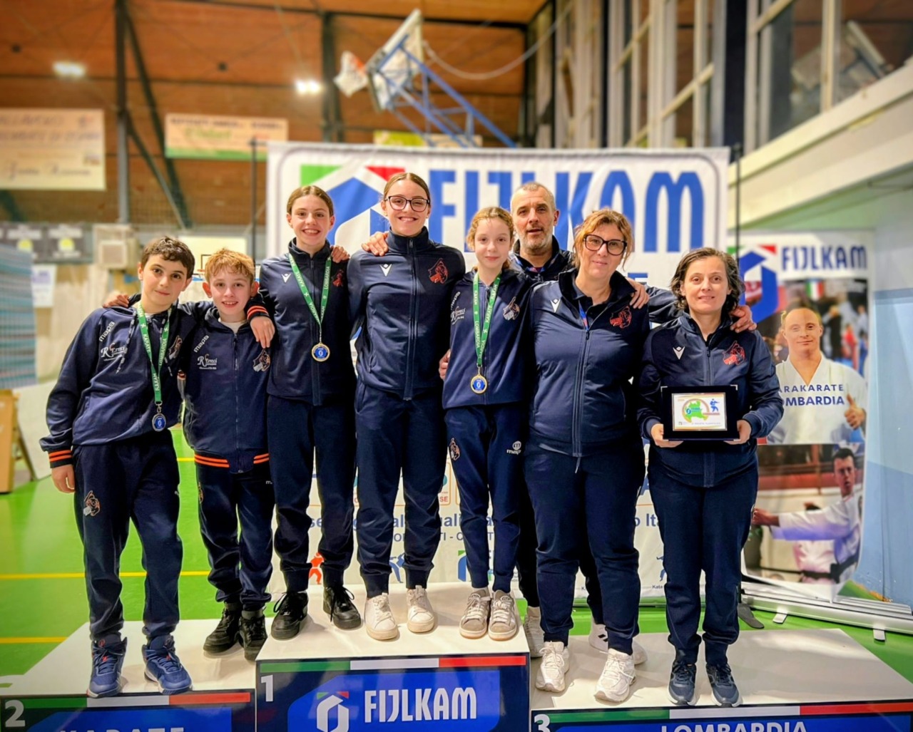 Garda Karate Team protagonista a Brembate: atleti alla conquista dei titoli regionali