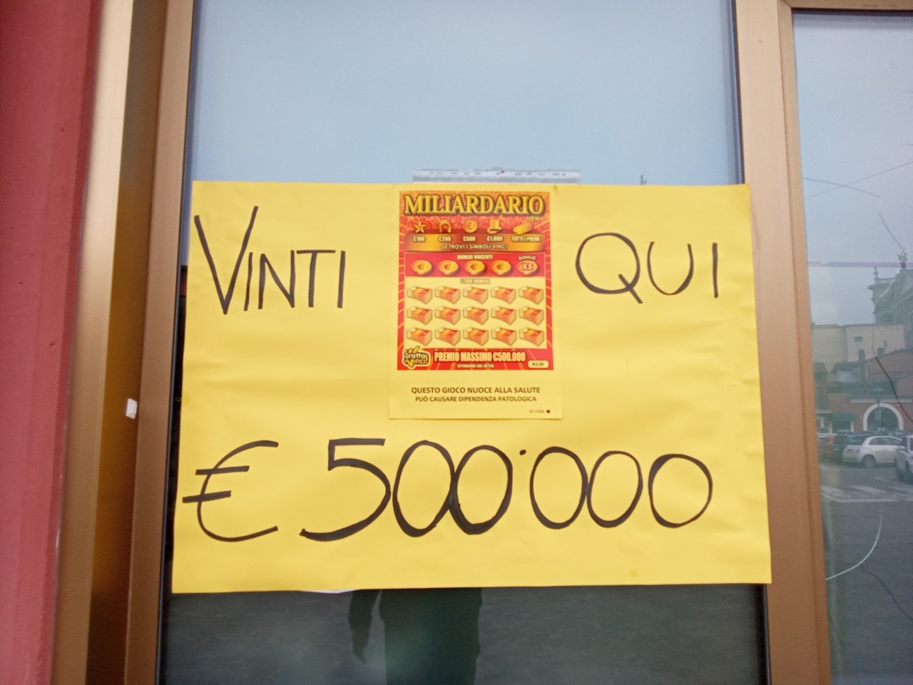 Gratta e Vinci fortunato da 500.000 euro a Montichiari