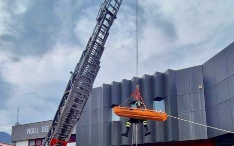 Vigili del Fuoco di Lumezzane: giornata di addestramento al distaccamento