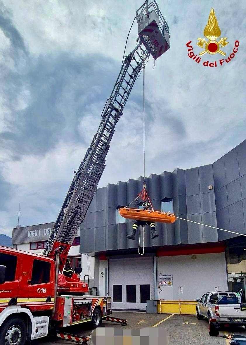 Vigili del Fuoco di Lumezzane: giornata di addestramento al distaccamento