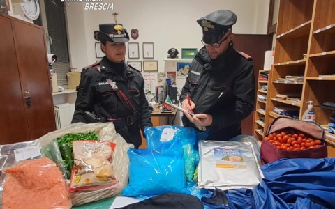 Manerbio: asporta cibo dalle celle frigorifere di un’azienda per 250 euro, arrestato 47enne