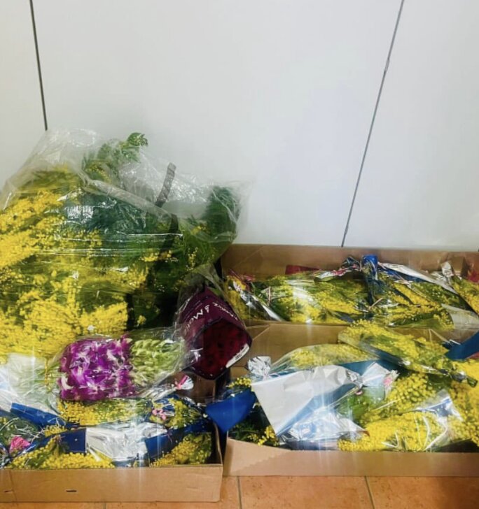 Rezzato: sequestrati 200 mazzi di fiori, donati dalla Locale agli ospiti della Rsa e alla parrocchia