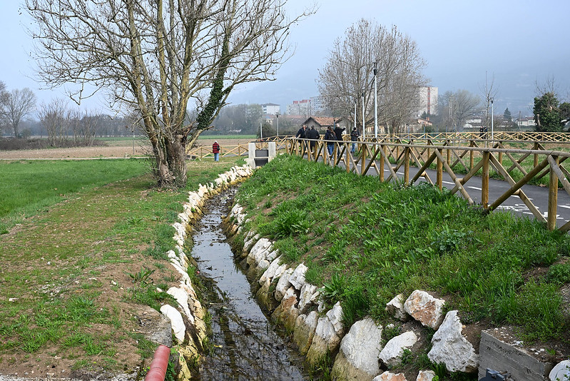 San Polo: terminati i lavori per il controllo delle esondazioni del torrente Garza