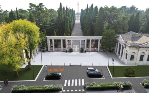 Via Milano: interventi in corso anche all’ingresso del cimitero Vantiniano