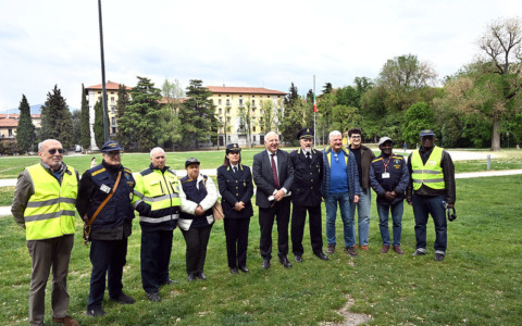 Brescia: torna il presidio dei parchi, in crescita le aree verdi coinvolte