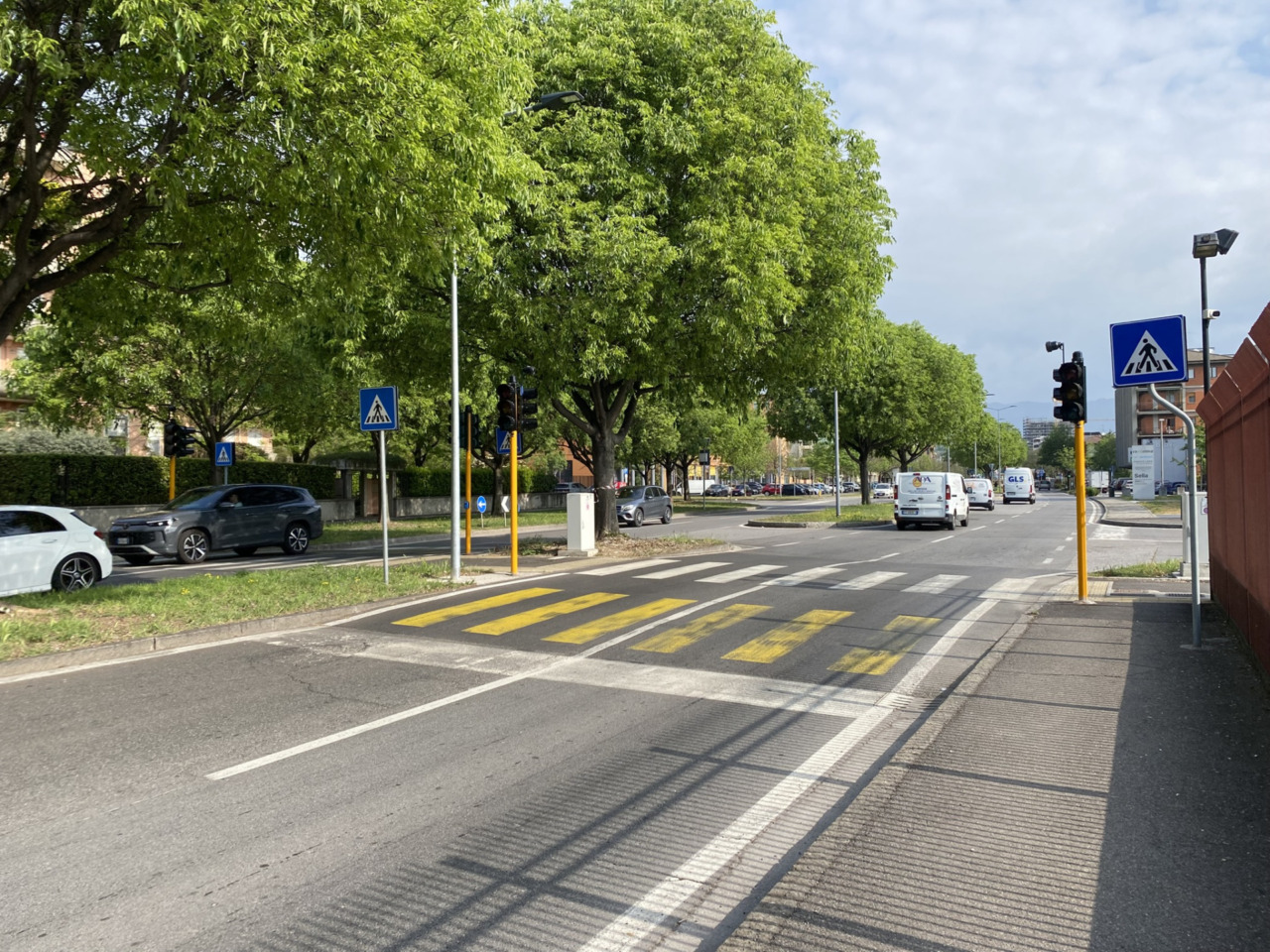 Brescia: attivato un nuovo impianto semaforico in via San Zeno