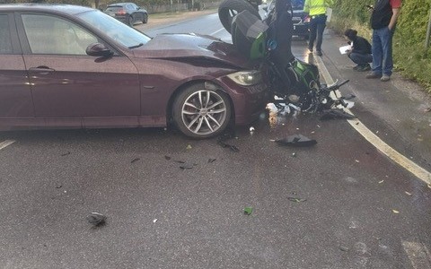 Castiglione delle Stiviere: scontro tra un’auto e una moto