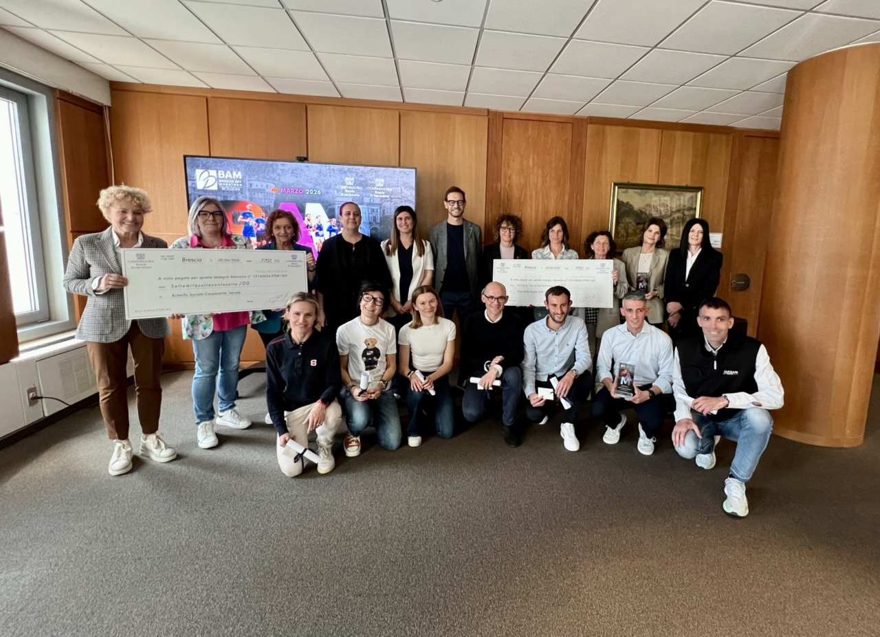 Confindustria Brescia ha raccolto e devoluto oltre 15mila euro a Butterfly Società Cooperativa Sociale e Casa delle Donne