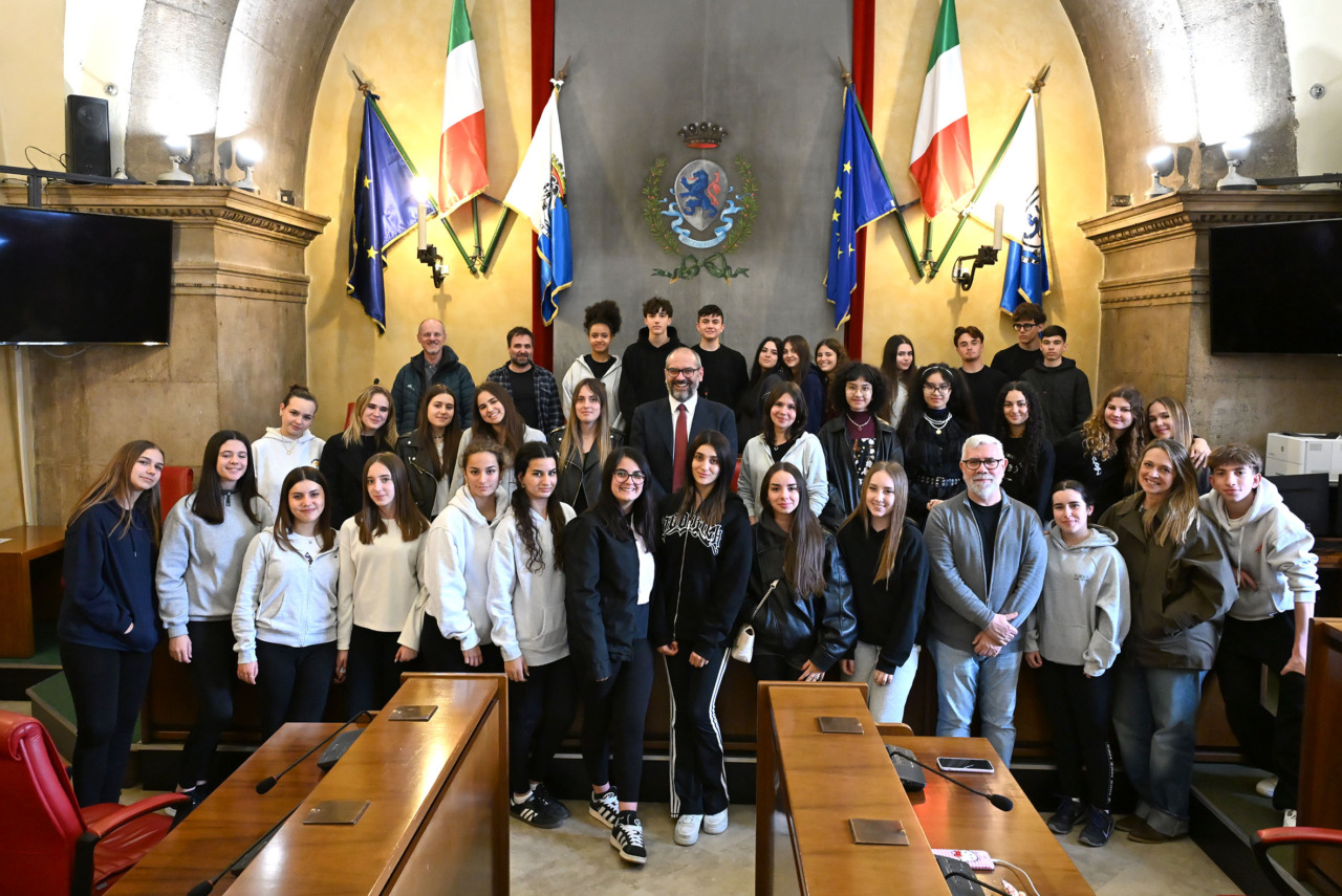 Da Cadice alla Loggia: quaranta studenti spagnoli in visita a Brescia
