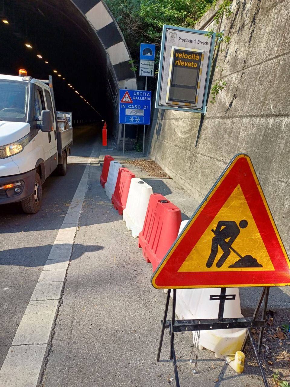 Galleria Montecognolo: la circolazione è ripresa in entrambi i sensi di marcia