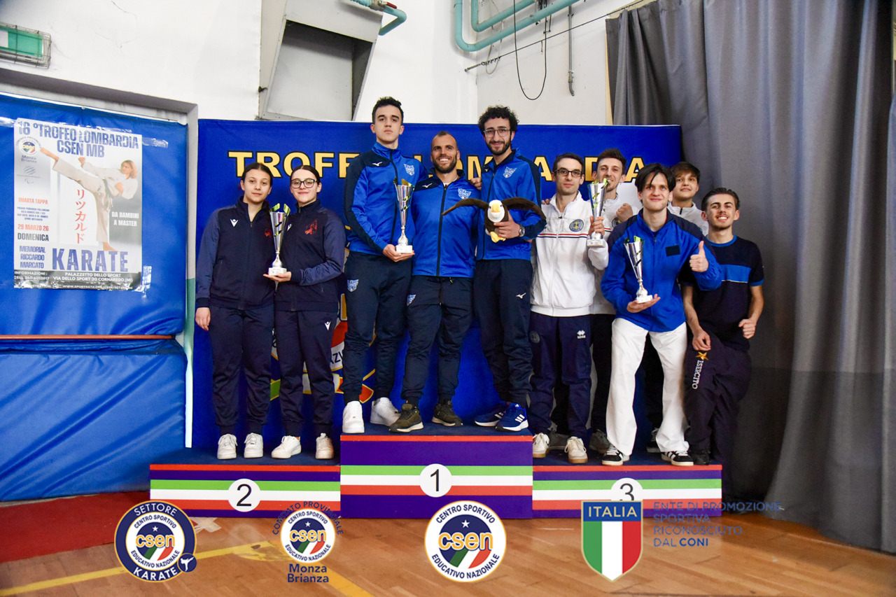 Trofeo Lombardia a Cornaredo: la Garda Karate Team protagonista