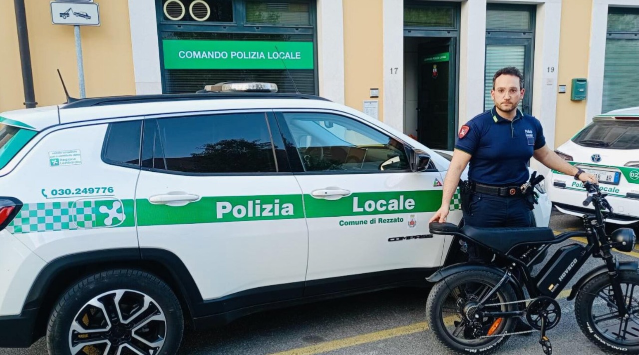 Nuvolento: gli rubano la bici elettrica da 900 euro, ritrovata grazie al Gps a Rezzato