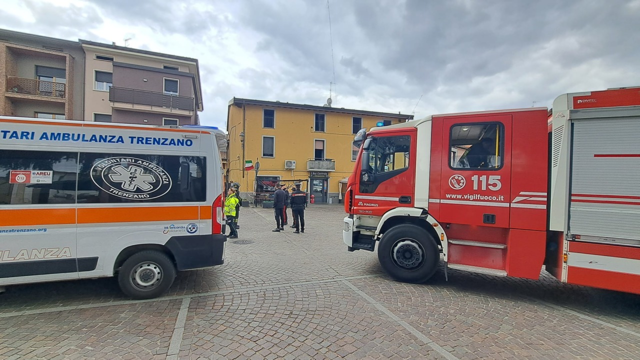 Incendio a Castrezzato