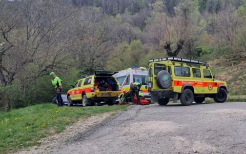 Lumezzane: infortunio a mille metri di quota, il Cnsas soccorre una donna