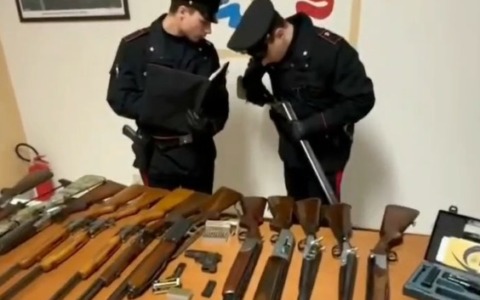 Armi, munizioni, esplosivi: I Carabinieri controllano 7.514 detentori