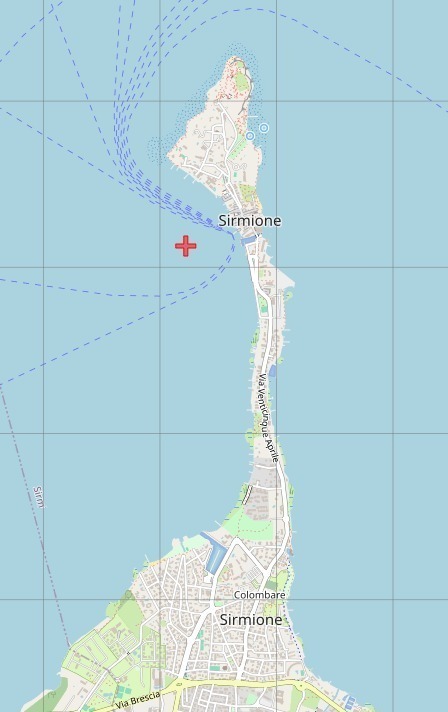 Lago di Garda: rete nei fondali a Sirmione, l’appello della Guardia Costiera