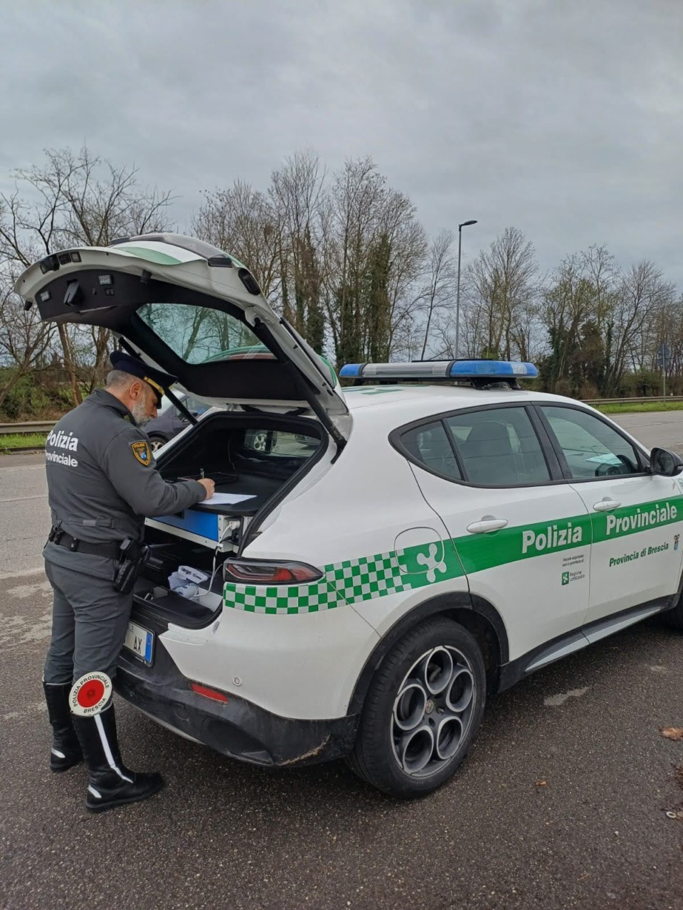 Tangenziale Sud di Brescia: ex imprenditore bresciano trovato con l’auto noleggiata e mai restituita