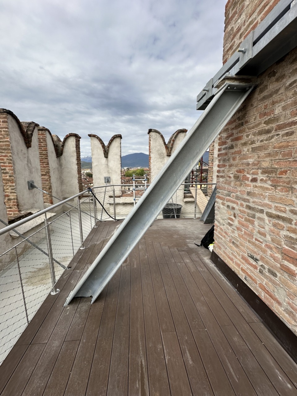 Torre della Pallata: entro il 10 aprile conclusi i lavori di restauro del lotto finale