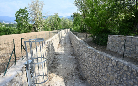 Torrente Garzetta di Costalunga: terminati i lavori di regimazione idraulica