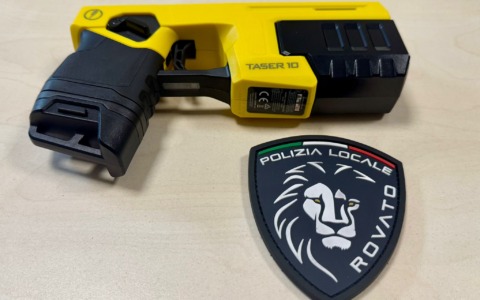 Prende il via a Rovato la sperimentazione del taser