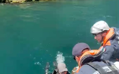 Famiglia con bambino di 7anni salvata dalla Guardia costiera