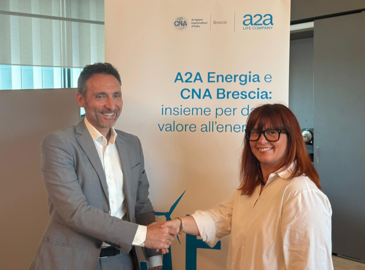 Accordo siglato tra A2A Energia e Cna Brescia: oggi la presentazione