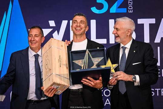 Antonio Squizzato è il Velista dell’anno