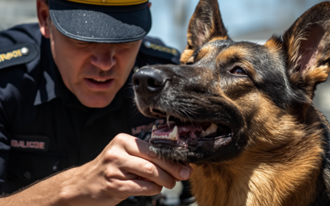Castenedolo: ubriaco aizza il cane contro i carabinieri, uno di loro morso al polso