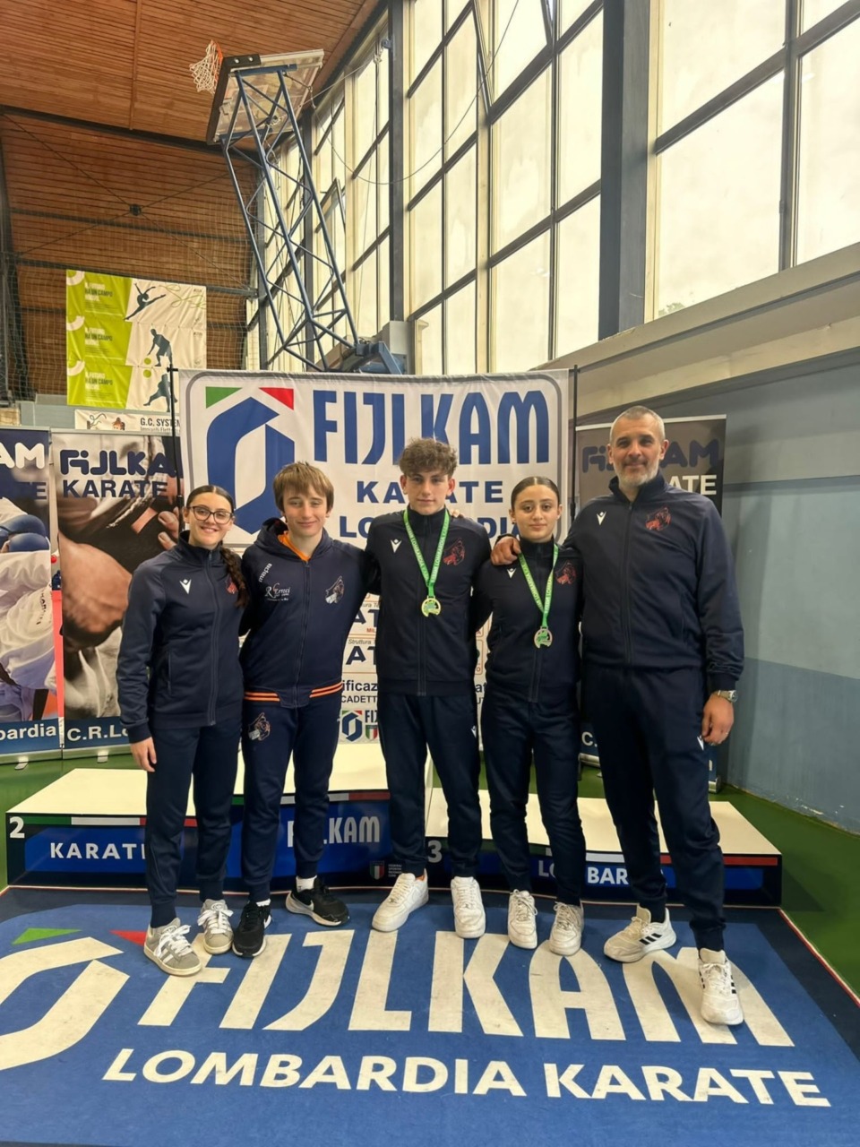La Garda Karate Team brilla alla fase regionale di qualifica per i Campionati Italiani Cadetti