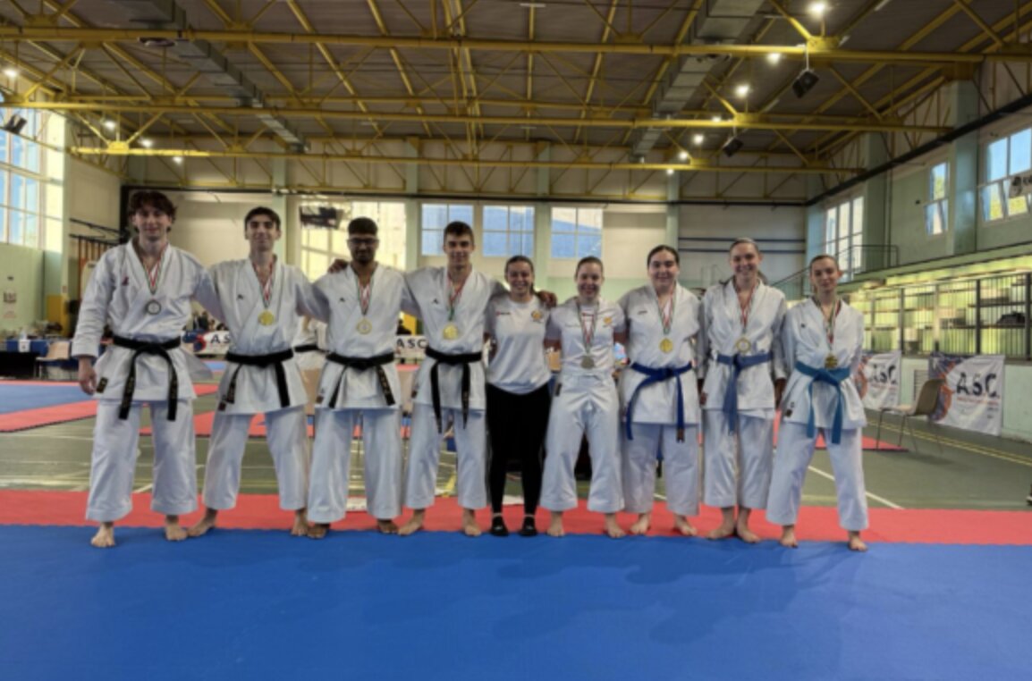 Gli atleti del Dojo alla “conquista” del Campionato nazionale Asc karate settore  sportivo